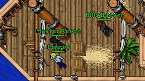 Master Recon on screen