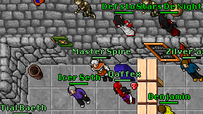 Master Spire on screen