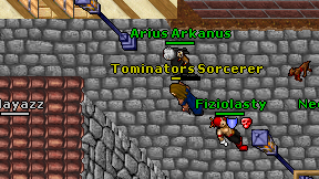 Tominators Sorcerer on screen