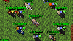 Demetra on screen