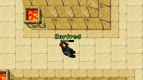 Zorfred on screen