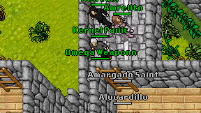 Omega Weaponn on screen