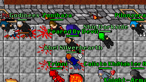 Feared By Devil on screen
