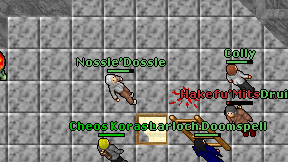 Nossle'Dossle on screen