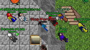 Slap Warrior on screen