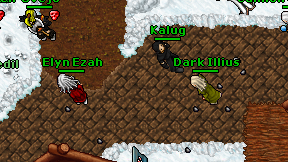 Dark Illius on screen