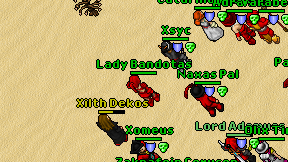 Lady Bandotas on screen
