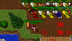 Pikmanpikky on screen