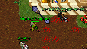 Mighty Prophet on screen