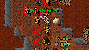 Secret-Sniper on screen