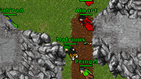 Matrions on screen
