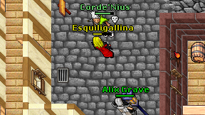 Esquiligallina on screen