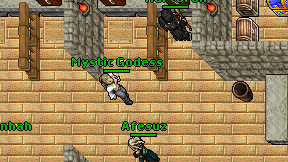 Mystic Godess on screen