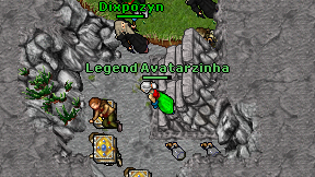 Legend Avatarzinha on screen