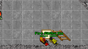 Fire Aliss on screen
