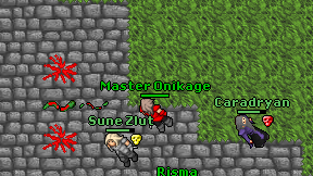 Master Onikage on screen