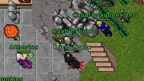 Agah'Cybria on screen