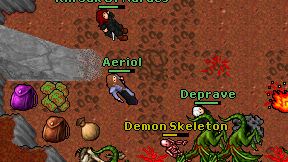 Aeriol on screen