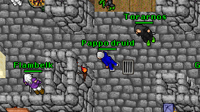 Pappo druid on screen