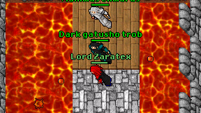 Lord Zaratex on screen