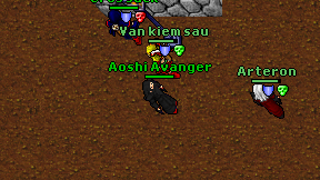 Aoshi Avanger on screen