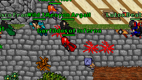Garfildos of inferna on screen