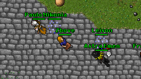 Zbove on screen