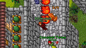Phixxion on screen