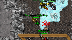 Dragon-drike on screen