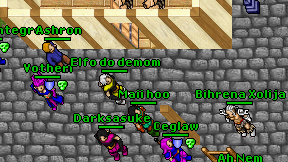 Elfo do demom on screen