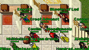 Creat Advanst on screen