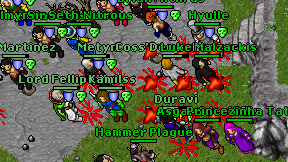 Hammer Plague on screen