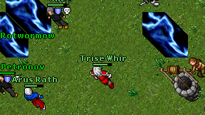 Trise Whir on screen
