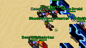 Shadowforce Hunter on screen