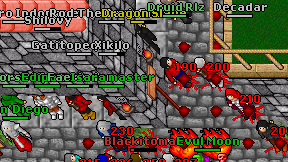 Dragon Slave on screen