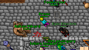 Proxc on screen
