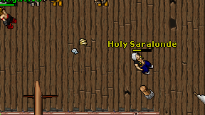 Holy Saralonde on screen
