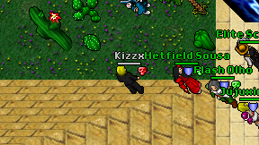 Kizzx on screen