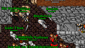 Blodstrid on screen