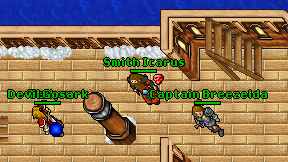 Smith Icarus on screen