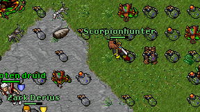 Scorpionhunter on screen