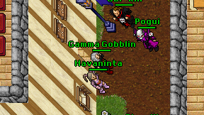 Gamma Gobblin on screen