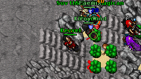 Kezsel on screen
