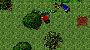 Frag Master on screen