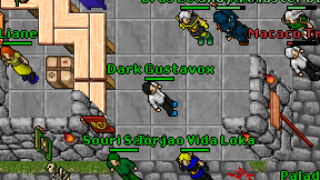 Dark Gustavox on screen