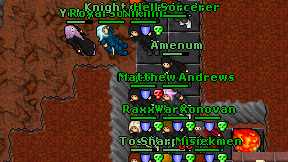 Knight of warlords on screen