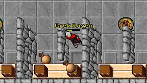 Grek Raven on screen