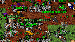 Heavens Reaper on screen