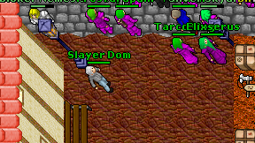 Slayer Dom on screen