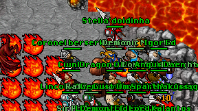 Coronel berserker on screen